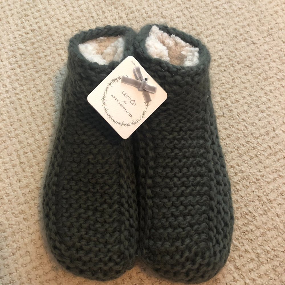 Size M/L Women's Lemon for Anthropolgie Slipper